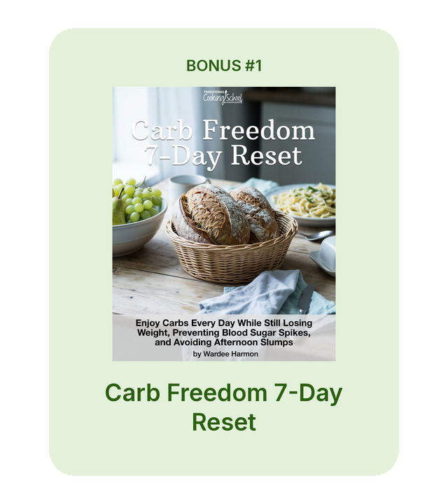 Carb Freedom 7-Day Reset bonus