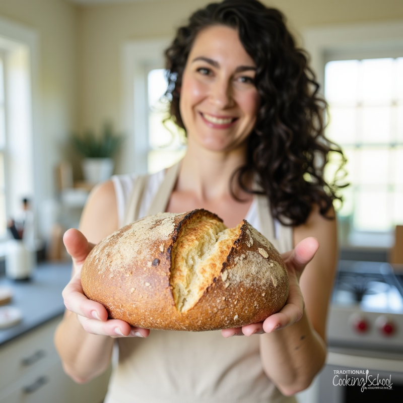 Wardee with sourdough loaf